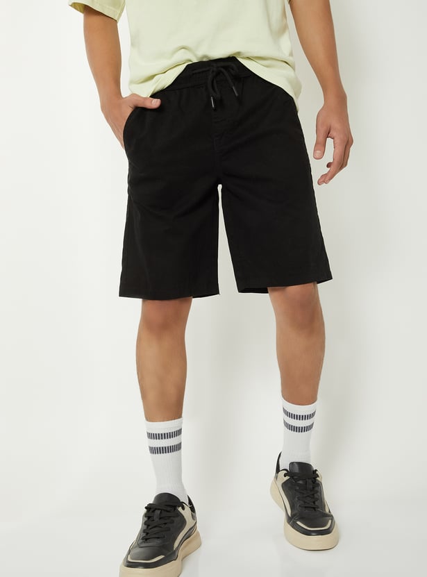 Boys Solid Shorts