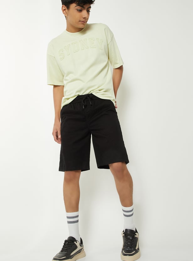 Boys Solid Shorts