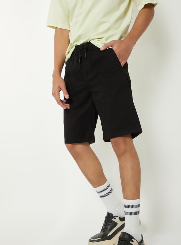 Boys Solid Shorts