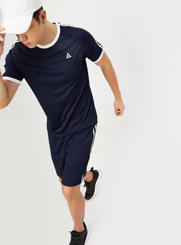 Men Solid Athleisure T-shirt