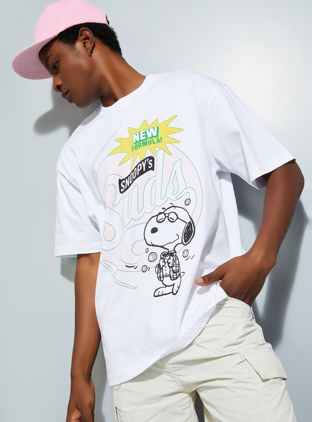 Mens Tshirt Magliette Charlie Brown Buy URB_N Men Oversized
