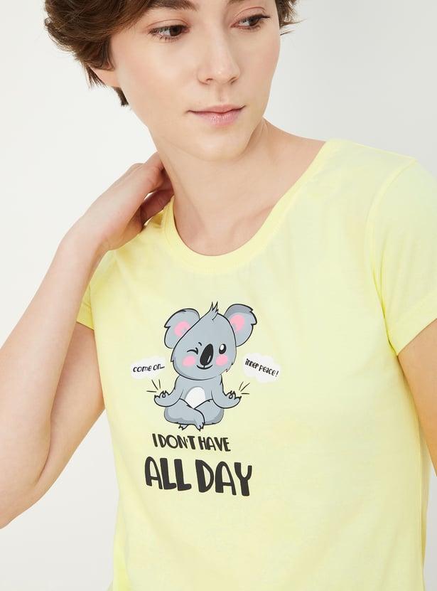 Women Printed Capri Set