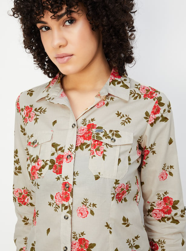 Women Floral Printed Shirt