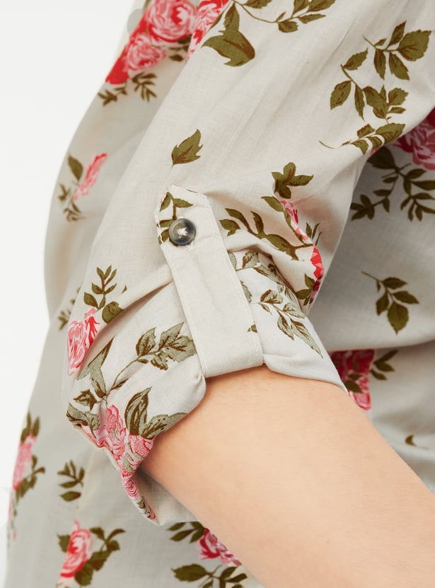 Women Floral Printed Shirt