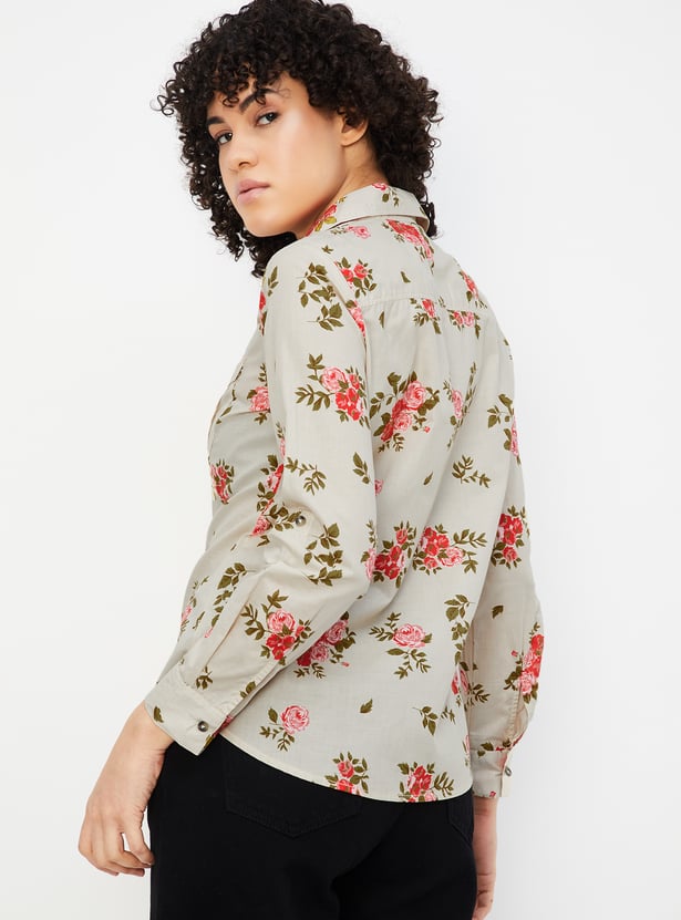 Women Floral Printed Shirt