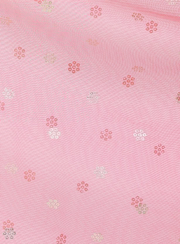 Women Embroidered Flared Kurta Set