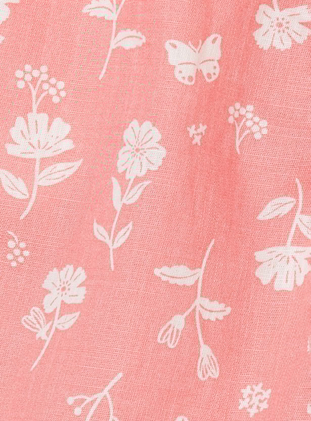 Girls Printed Woven Shorts