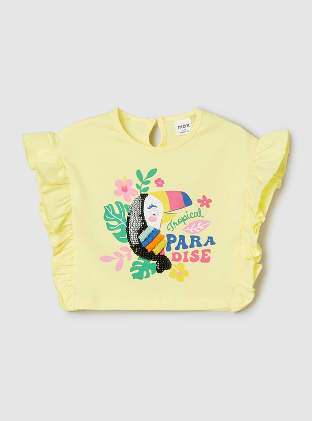 Girls Applique T-shirt