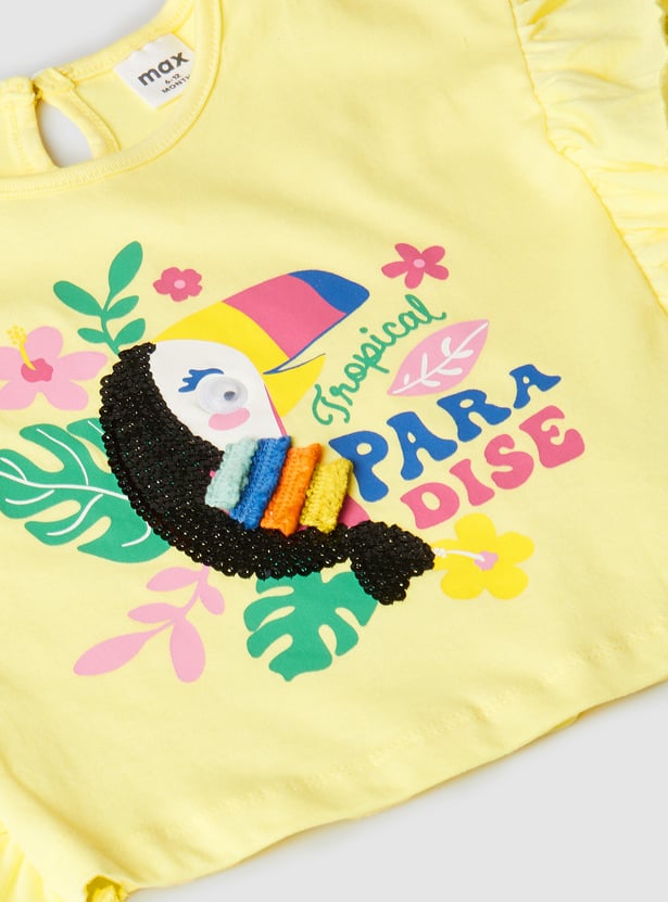 Girls Applique T-shirt