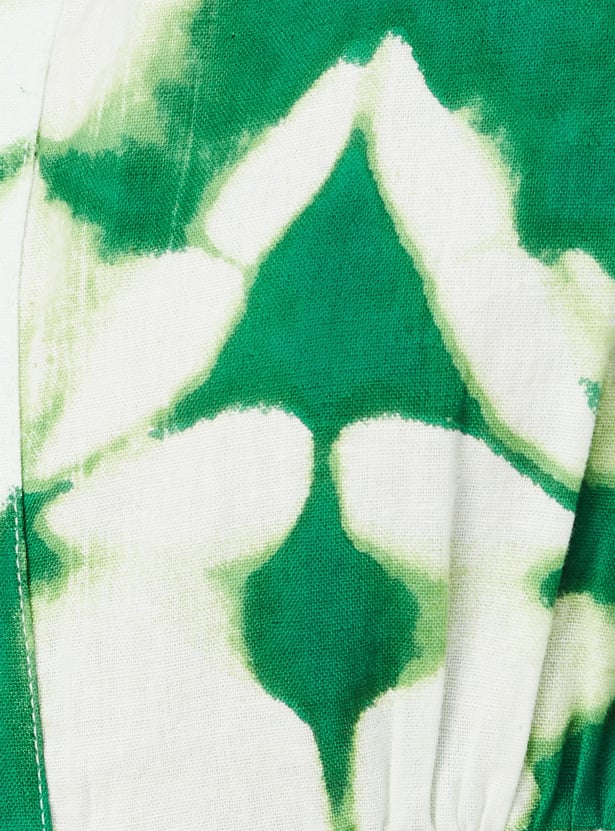 Women Tie & Dye Midi Dress