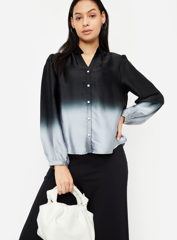 Women Ombre Shirt