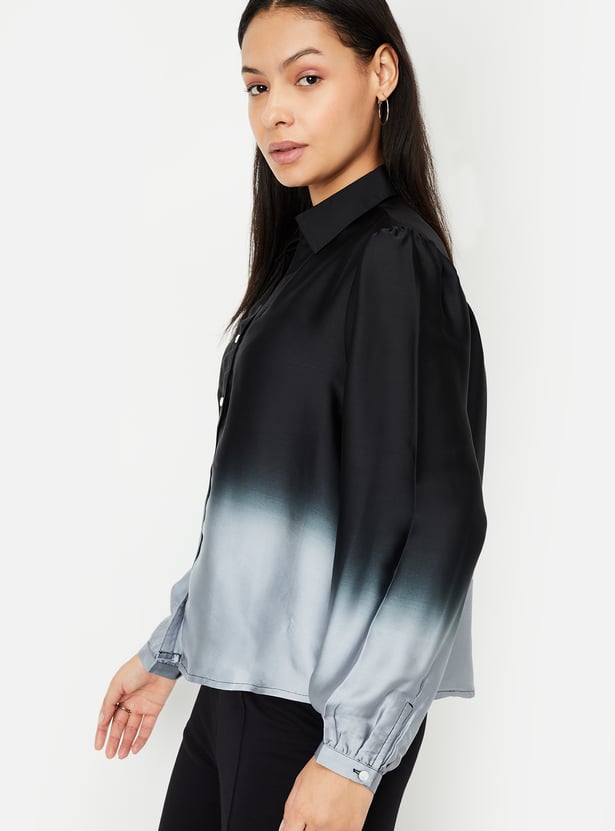 Women Ombre Shirt