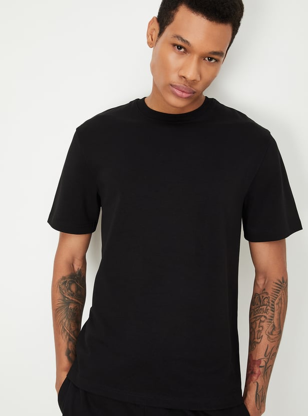 Men Solid Lounge T-shirt