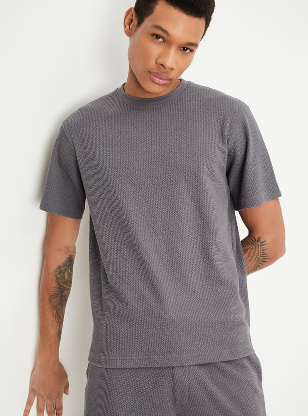 Men Knitted Lounge T-shirt