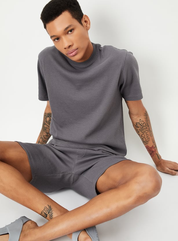 Men Knitted Lounge T-shirt