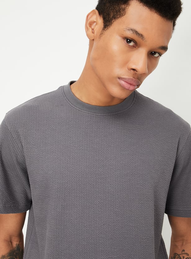 Men Knitted Lounge T-shirt