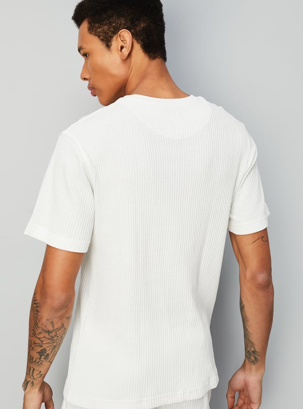 Men Knitted Lounge T-shirt