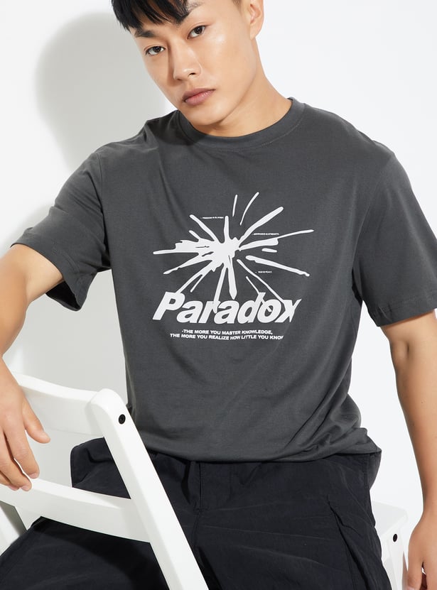 URB_N Men Graphic Print T-shirt