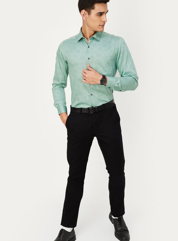 Men Regular Fit Printed Formal Shirt