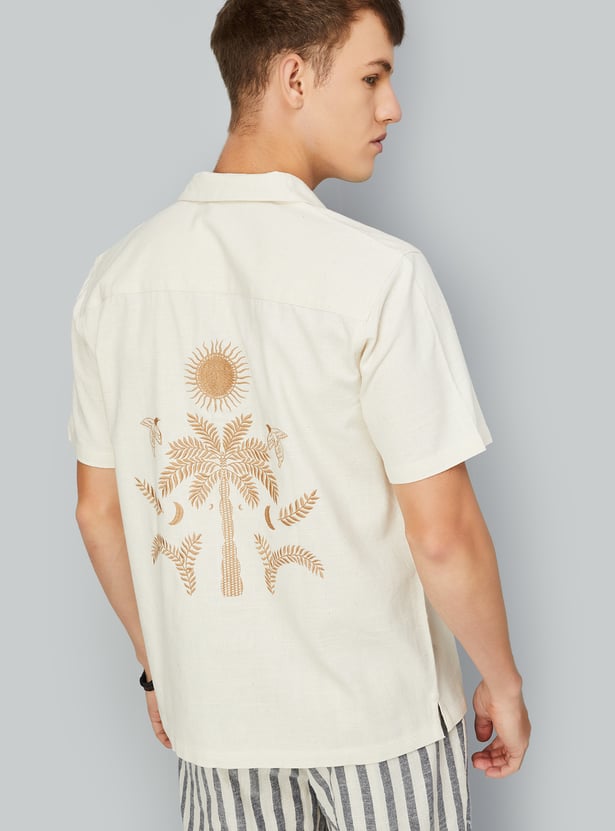 Men Embroidered Shirt Kurta