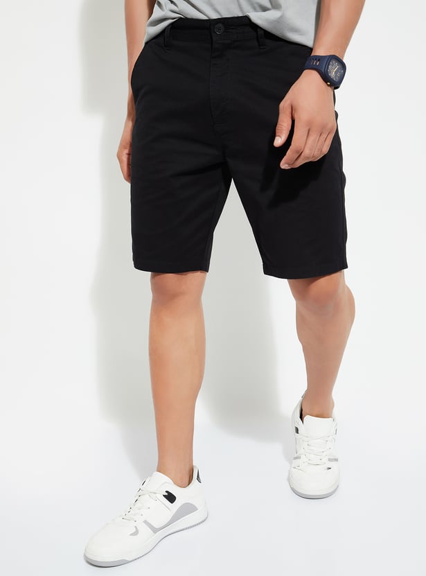 URB_N Men Solid Shorts