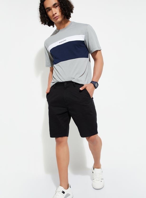 URB_N Men Solid Shorts