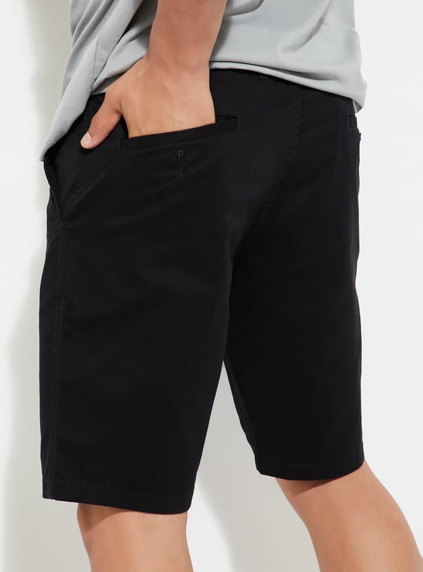 URB_N Men Solid Shorts