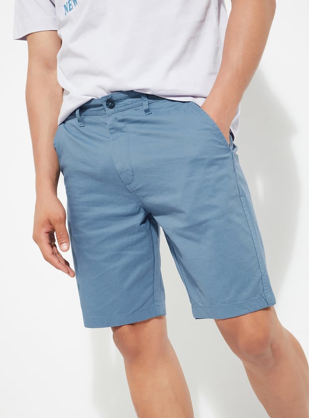 URB_N Men Solid Shorts