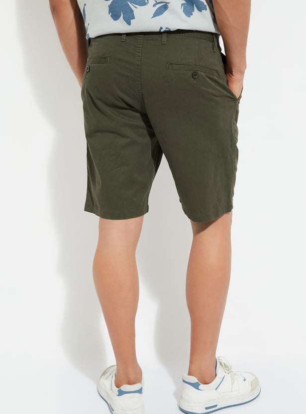 URB_N Men Solid Shorts