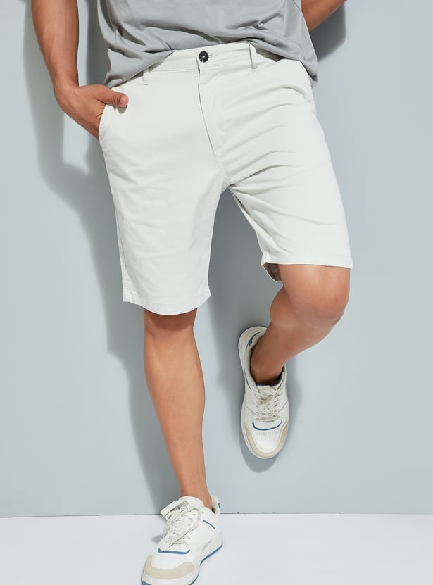 URB_N Men Solid Shorts