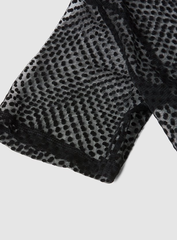 Girls Mesh Top with Camisole