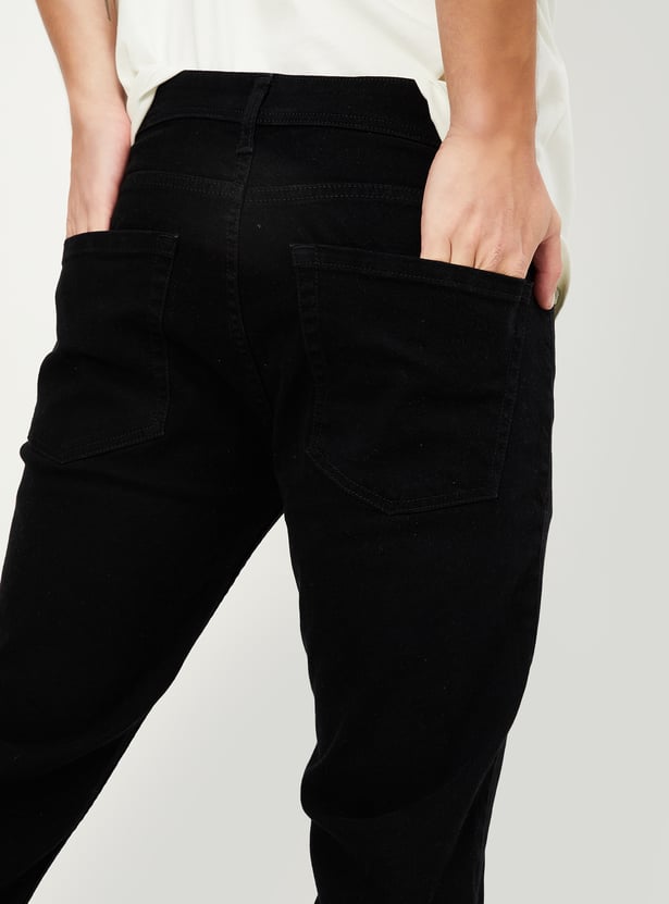 Men Skinny Fit Solid Jeans