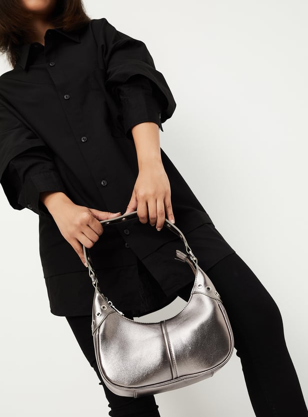 Women Metallic Shoulder Bag