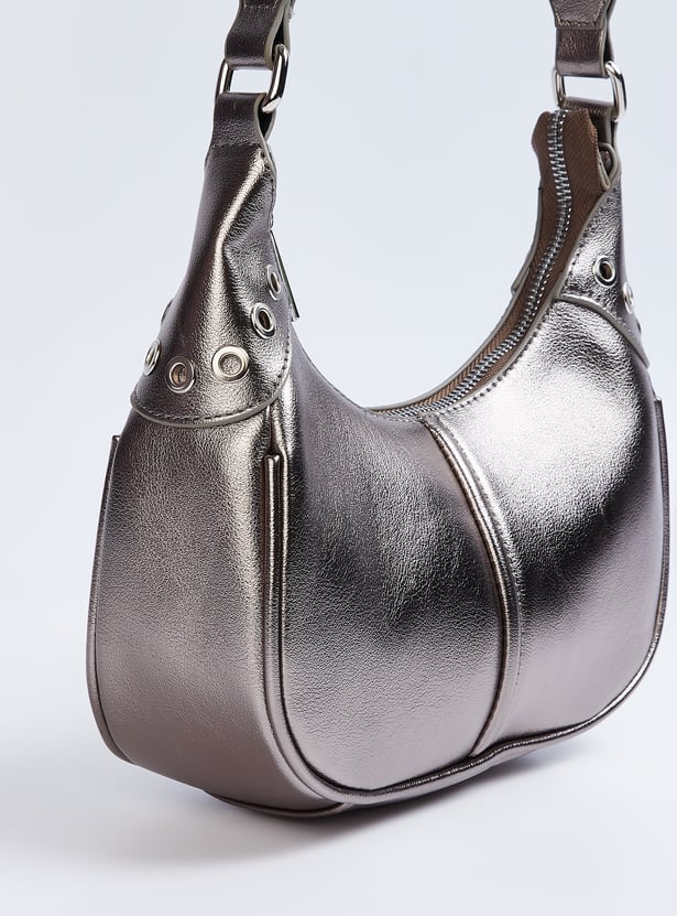 Women Metallic Shoulder Bag