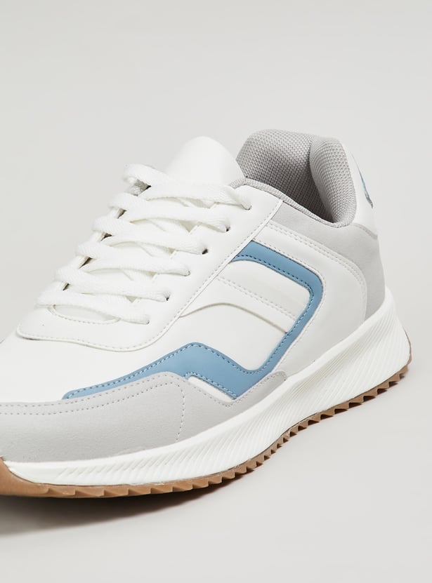 BOSS Lace Up Sneaker Rubber Sole