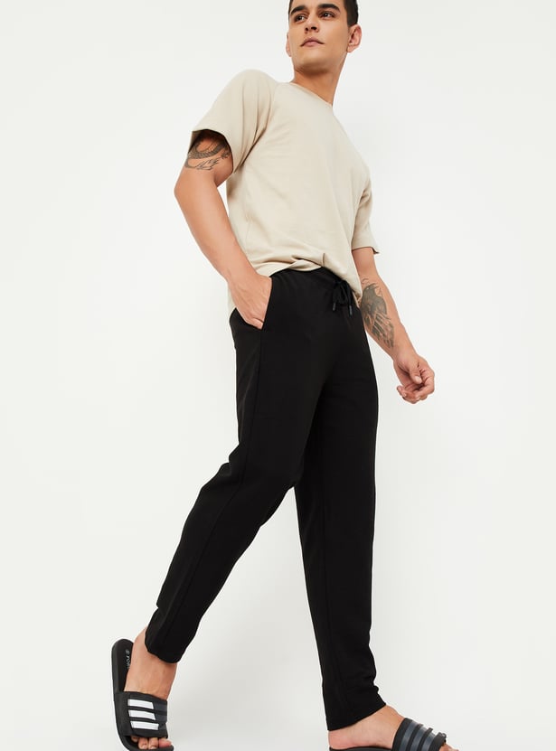 Men Textured Lounge Pants