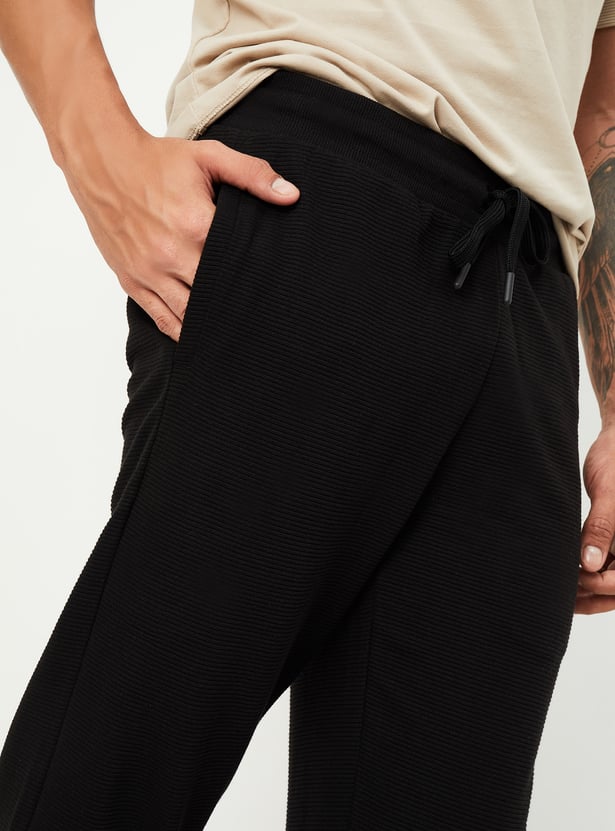 Men Textured Lounge Pants