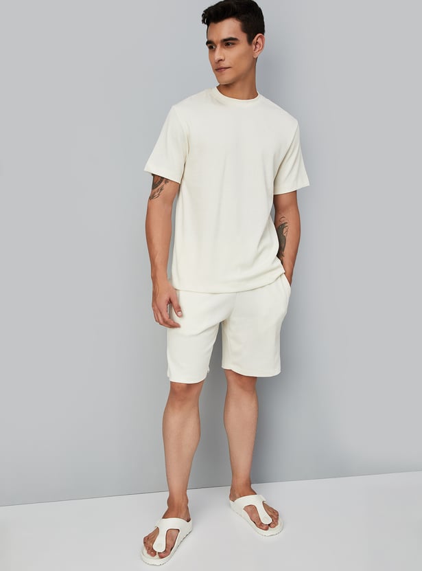 Men Solid Lounge T-shirt