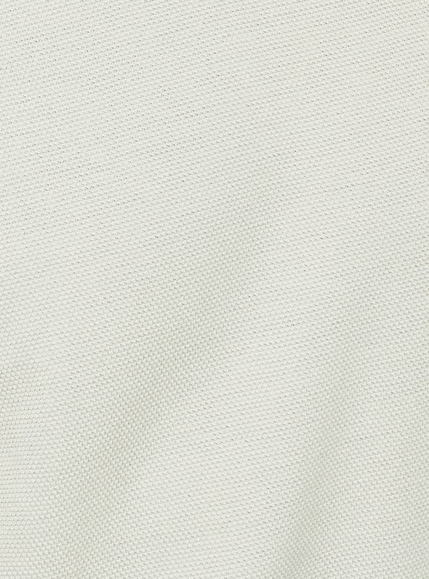 URB_N Men Regular Fit Textured T-shirt