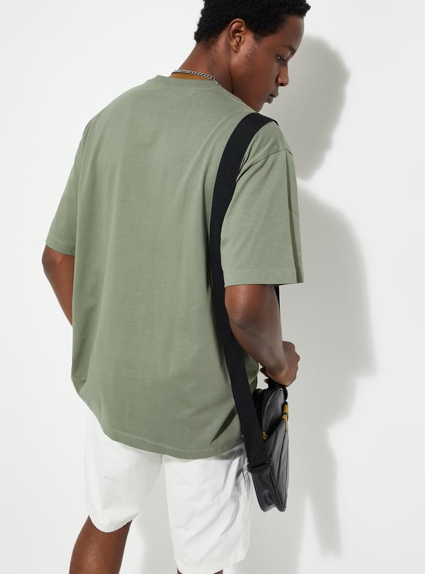 トップス c-boy style Minimal Hype (No.139) Buy Boys Embroidered Oversized T-shirt Online at just Rs. 299.0