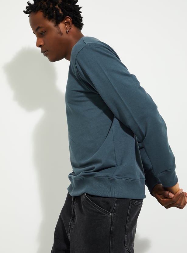 URB_N Men Solid Sweatshirt