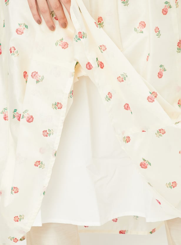 Women Printed Flared Kurta