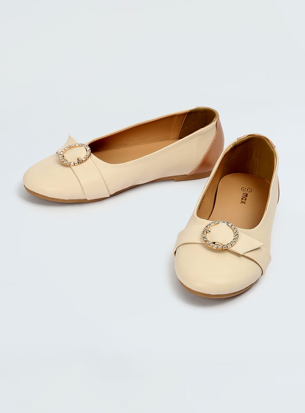 Girls Embellished Ballerinas
