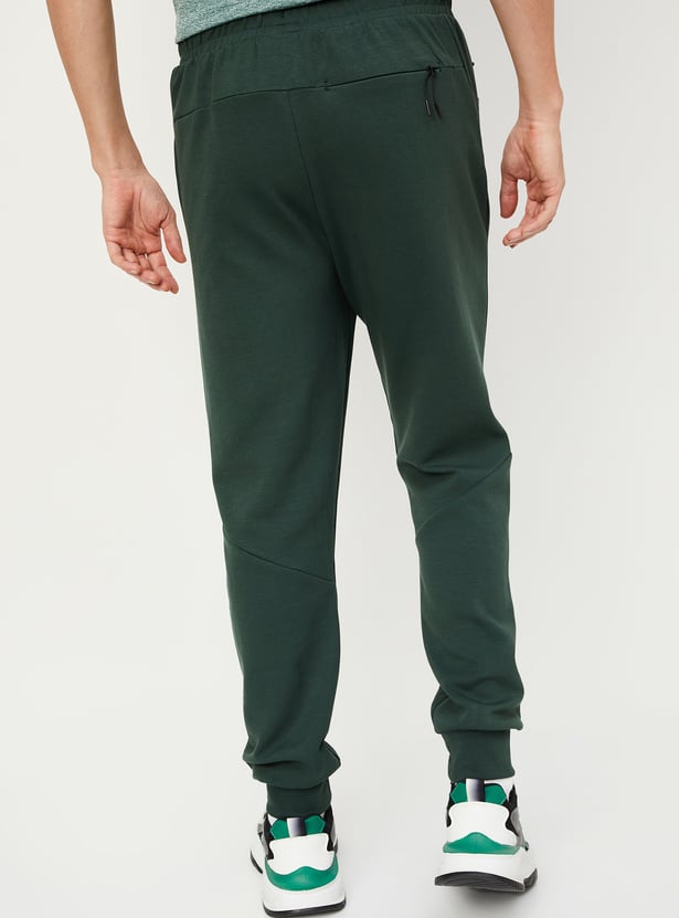 Men Solid Athleisure Joggers