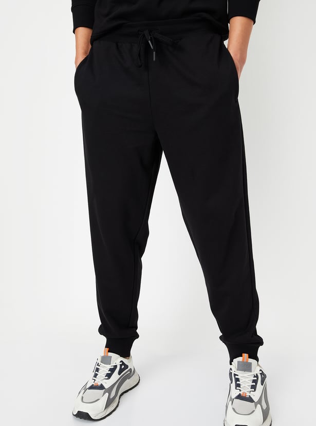 Men Solid Athleisure Joggers