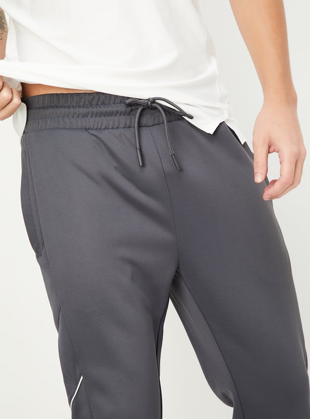 Men Solid Active Joggers