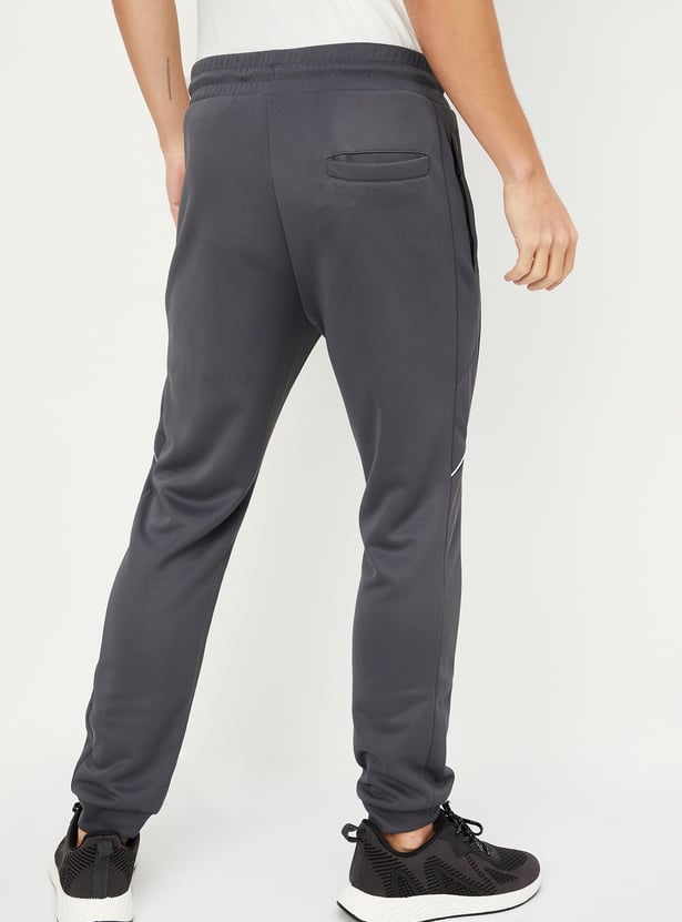 Men Solid Active Joggers