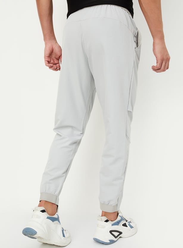 Men Solid Active Joggers