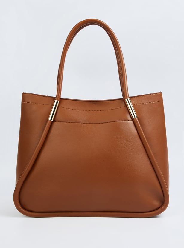 Women Solid Tote Bag