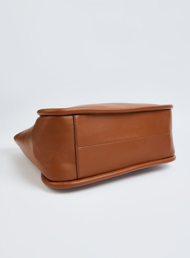Women Solid Tote Bag